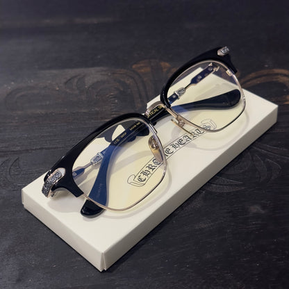 Chrome Hearts VERTICAL SMILE II/Side Eternity Vine Half-rimmed Glasses/Sunglasses/Eyeglasses