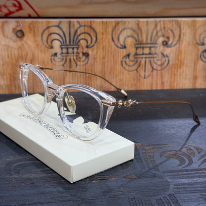Chrome Hearts Cross Plus Square Glasses (Unisex)