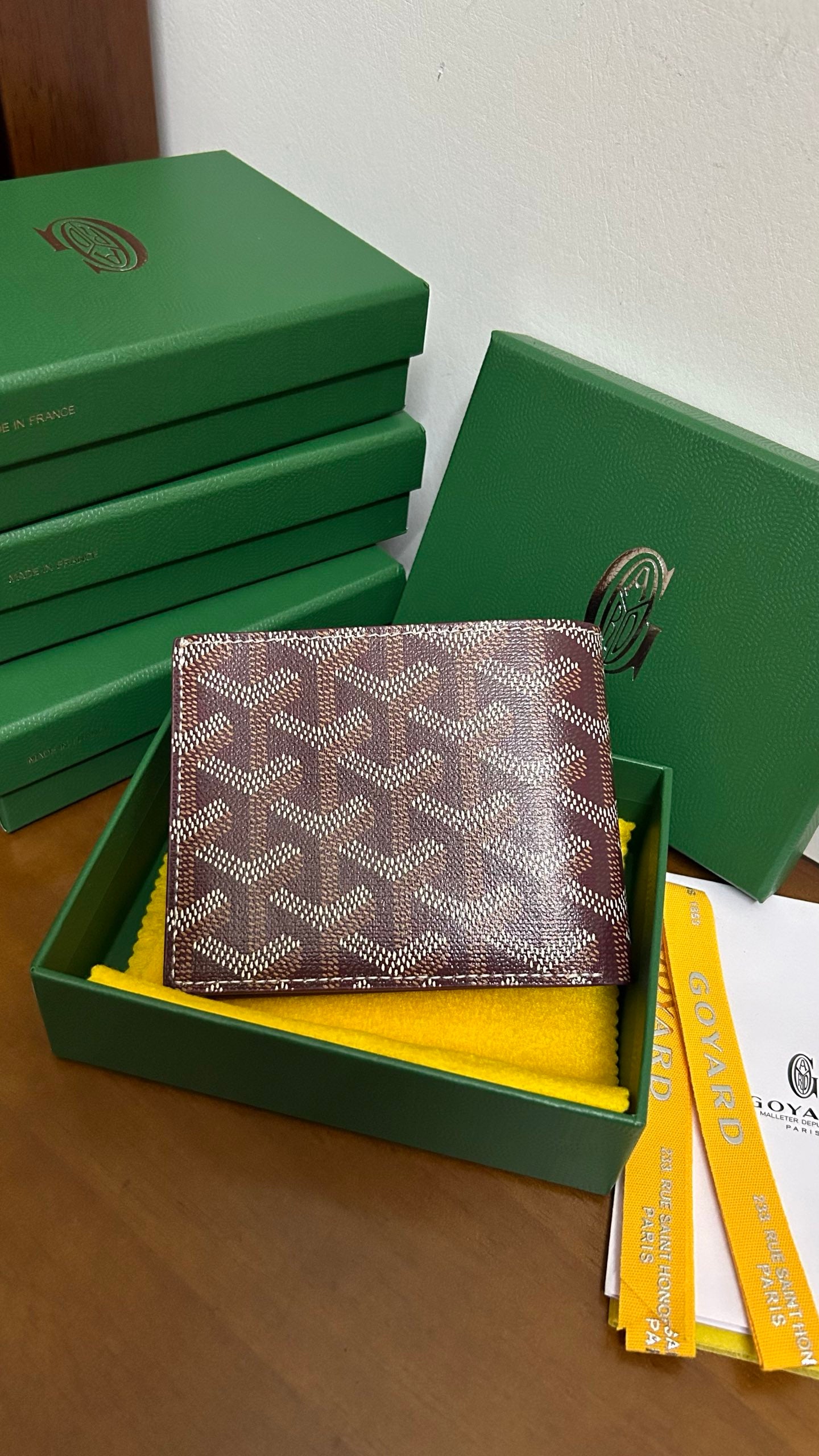 Goyard Victoire Wallet Bi-fold Wallet