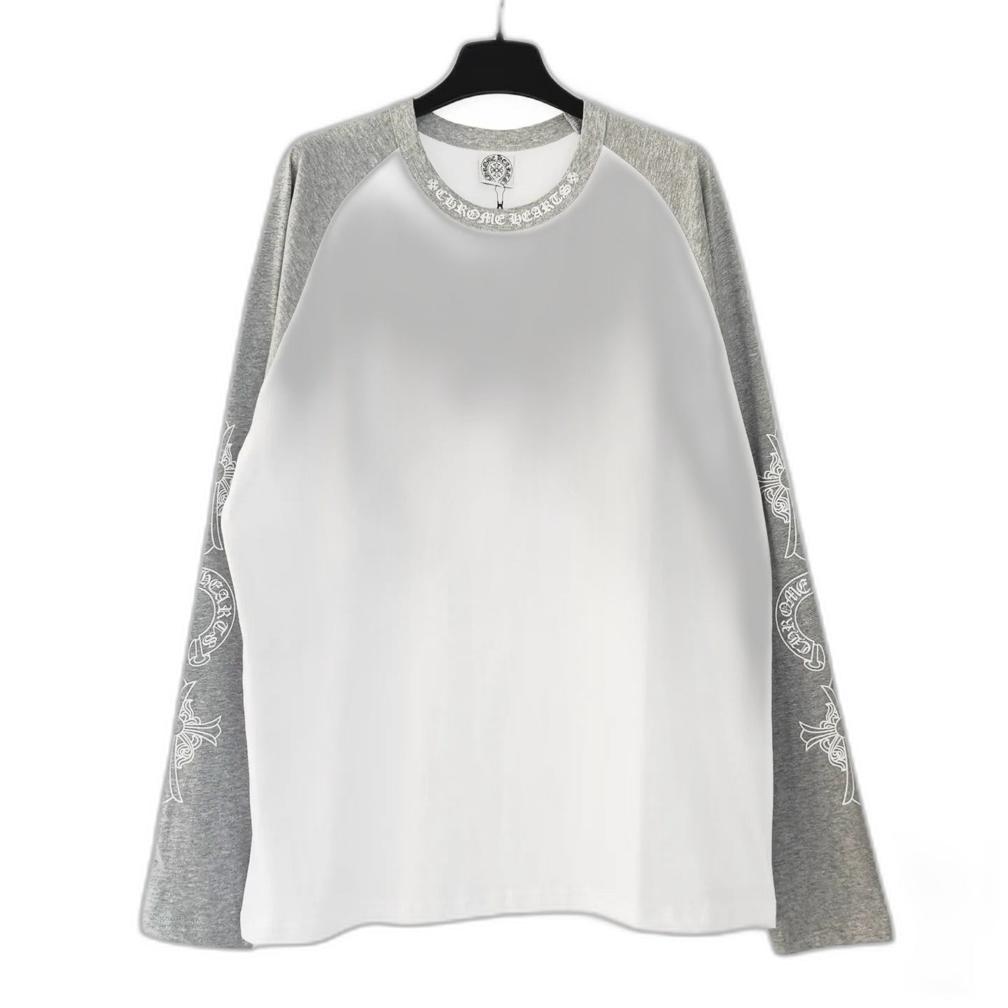 Chrome Hearts Baseball Colorblock Pattern T-Shirt