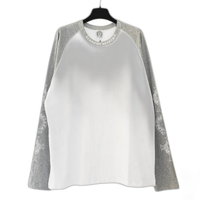 Chrome Hearts Baseball Colorblock Pattern T-Shirt