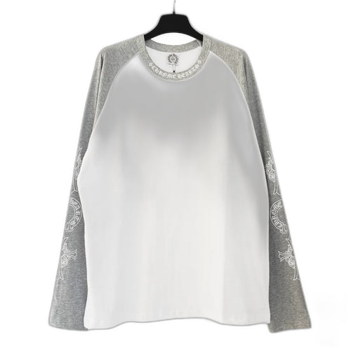 Chrome Hearts Baseball Colorblock Pattern T-Shirt