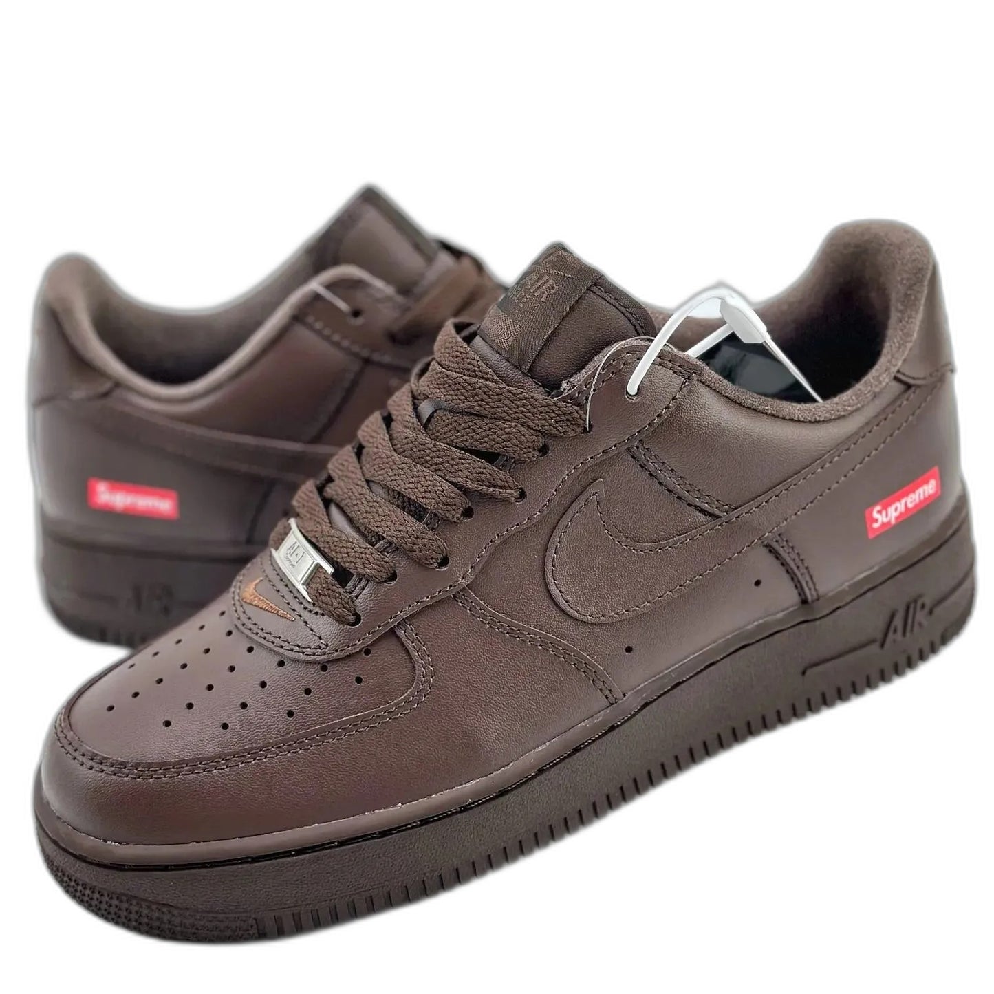 Supreme × Nike Air Force 1 Low "Baroque Brown"
