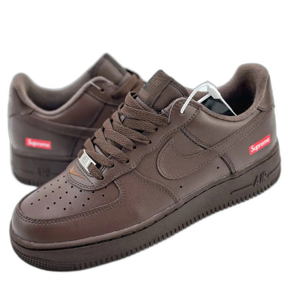 Supreme × Nike Air Force 1 Low "Baroque Brown"