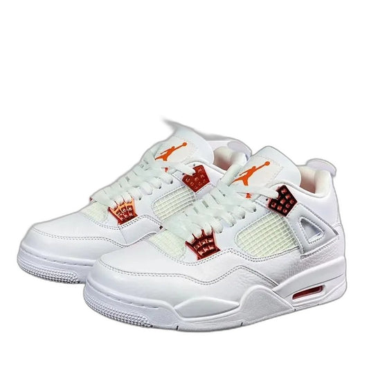 NIKE AIR JORDAN 4 RETRO "ORANGE METALLIC"