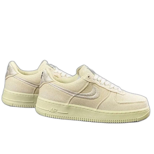 STUSSY × NIKE AIR FORCE 1 LOW "FOSSIL STONE"