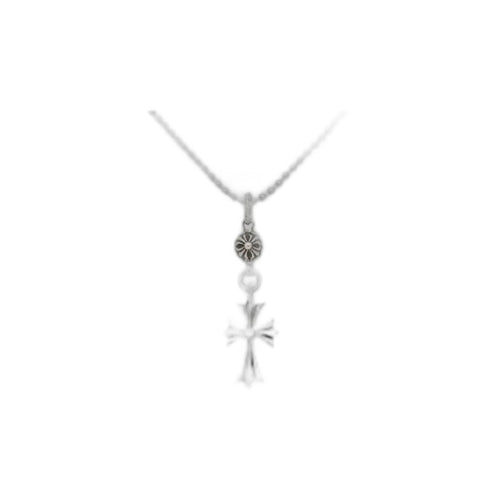 CHROME HEARTS クロムハーツ クラシックなクロスフラワーネックレス