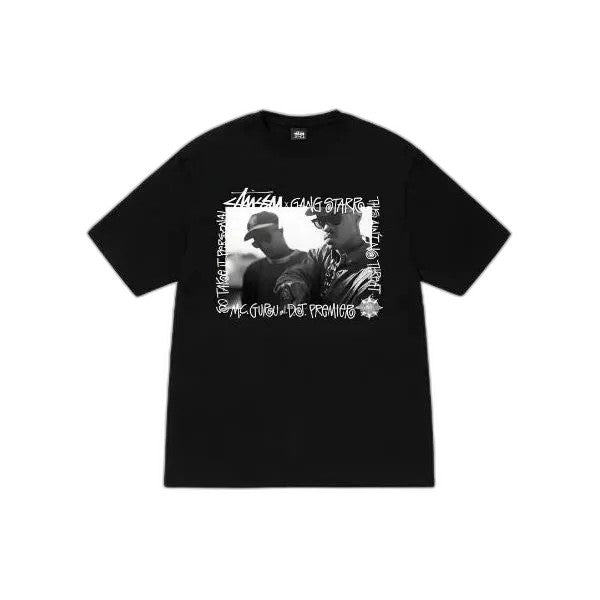 Stussy x Gang Starr Take It Personal Tee "Black"