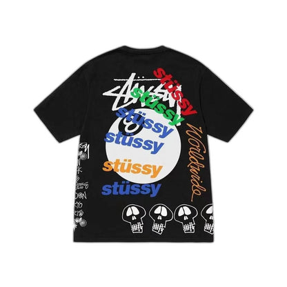 Stussy Test Strike Pigment Dyed Tee "Black"