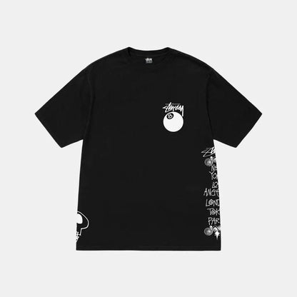 Stussy Test Strike Pigment Dyed Tee "Black"