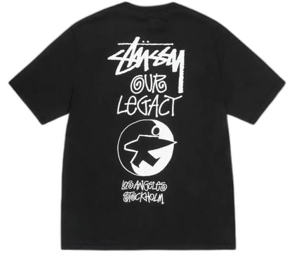 Stussy x Our Legacy Ol Surfman Pigment Dyed Tee“black"