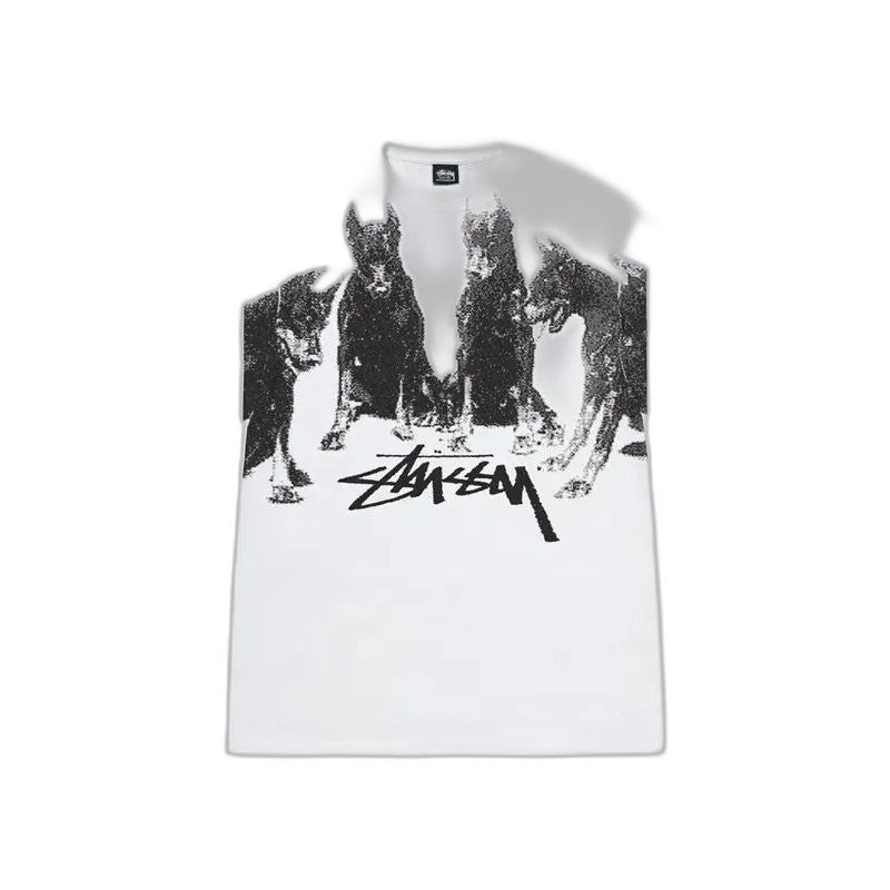 Stussy Doberman Tee White
