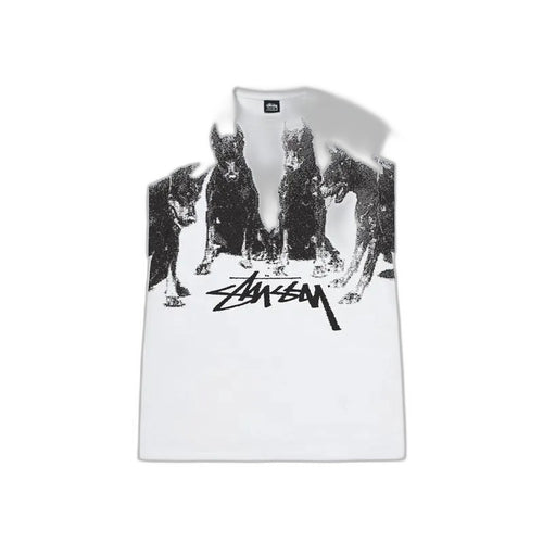 Stussy Doberman Tee White