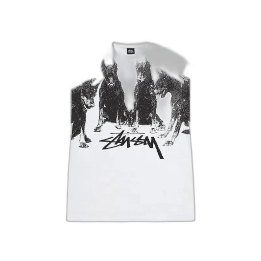 Stussy Doberman Tee White