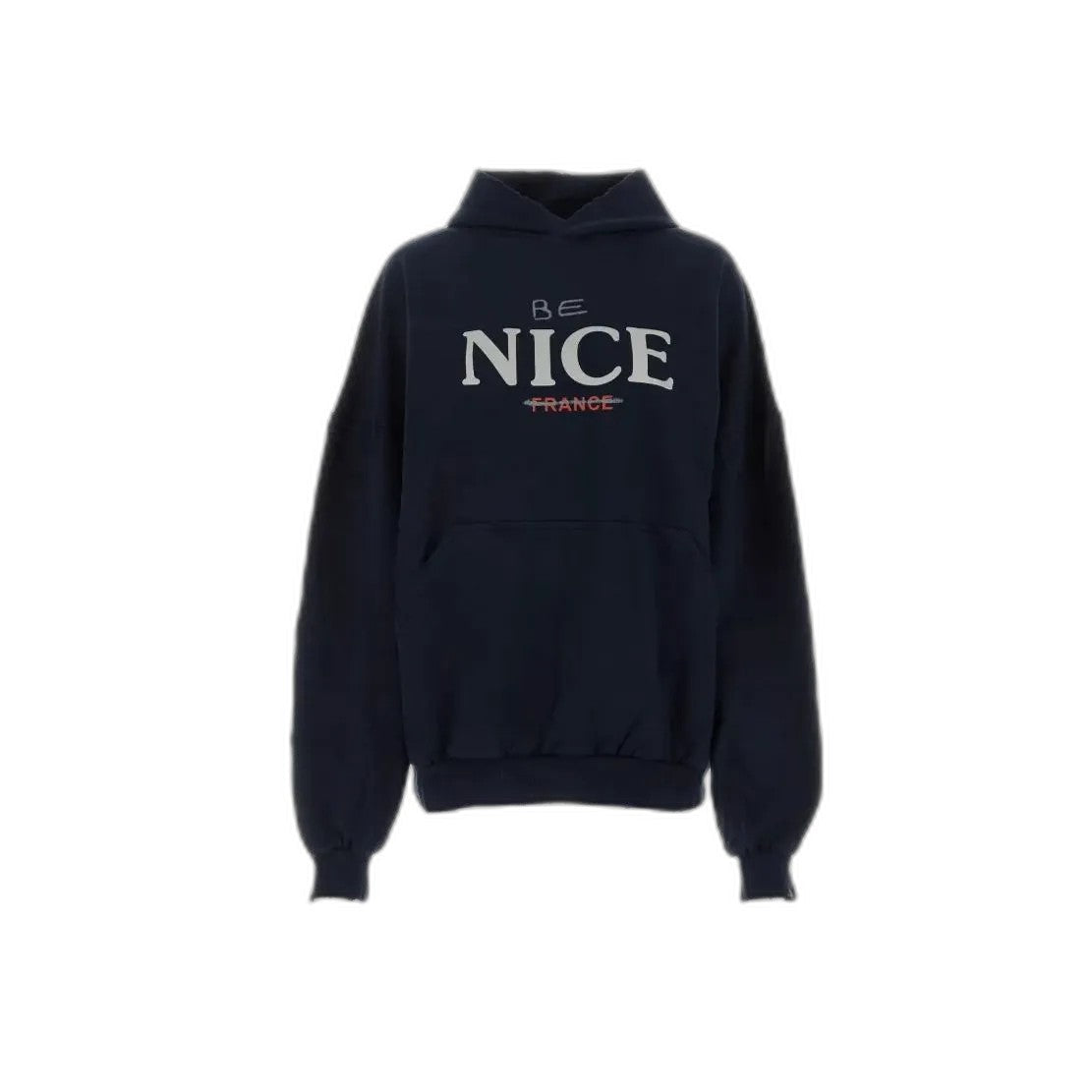 Balenciaga lettered hooded sweatshirt
