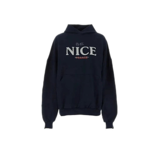 Balenciaga lettered hooded sweatshirt