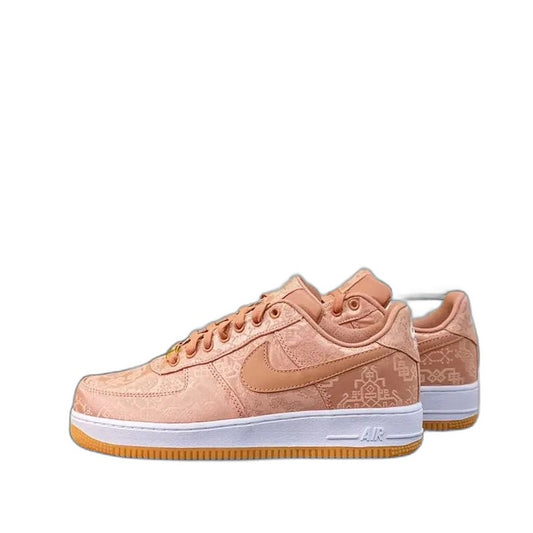 CLOT × Nike Air Force 1 Low " Rose Gold/White"