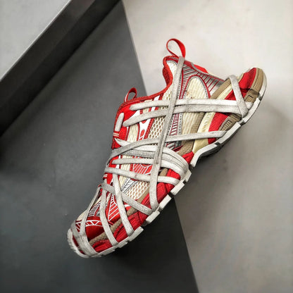 BALENCIAGA 24SS 3XL Extreme Lace Sneakers *ORANGE Series