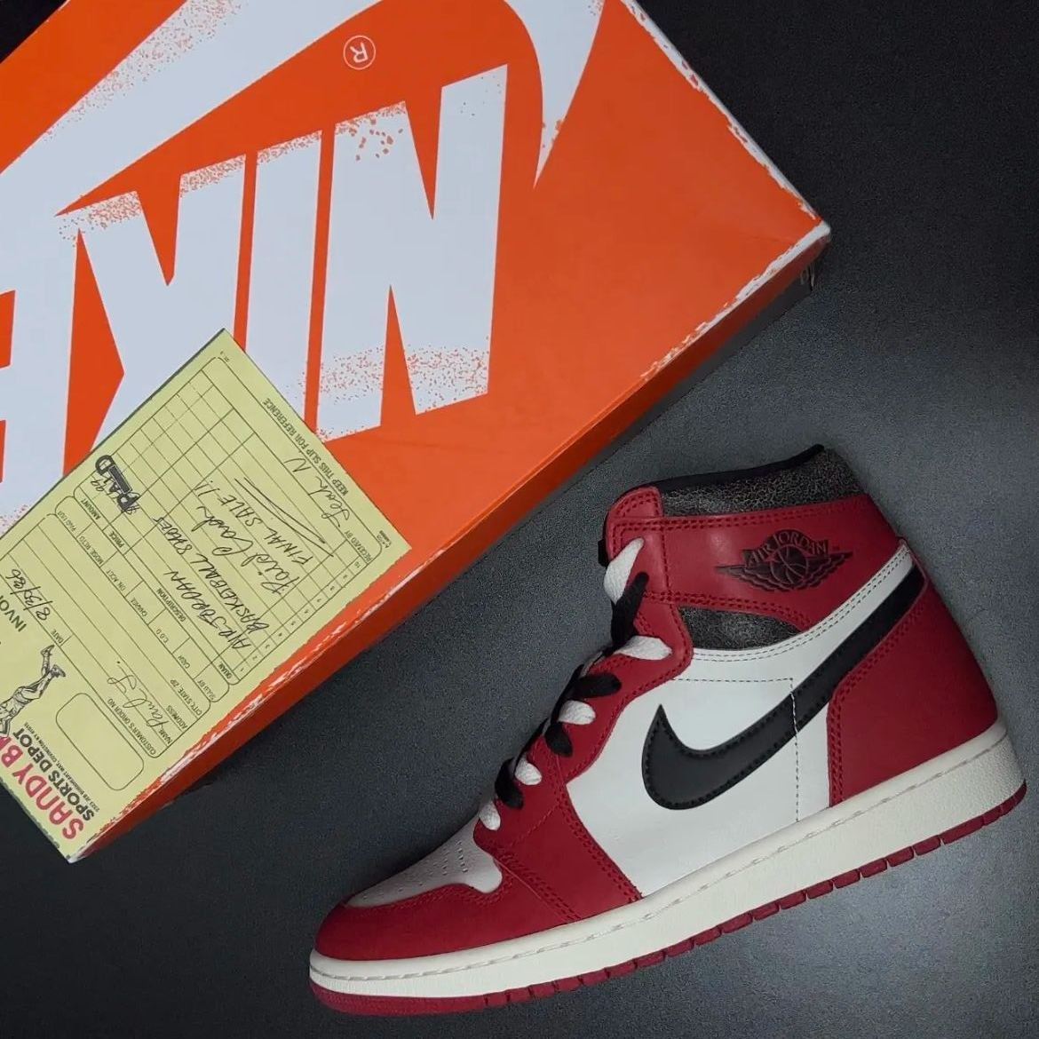 【LJR】Nike Air Jordan 1 High OG "Lost & Found/Chicago"LJR