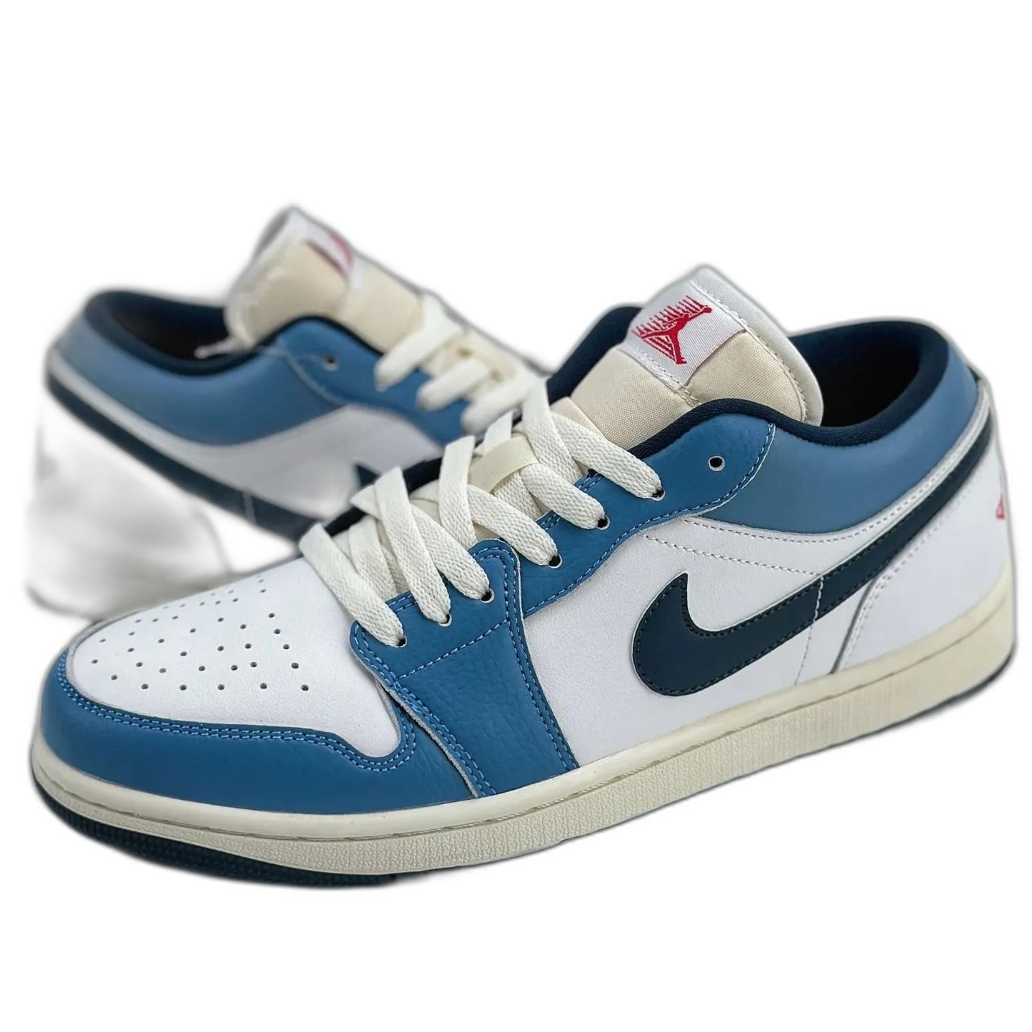 Nike Air Jordan 1 Low "White/Aegean Storm