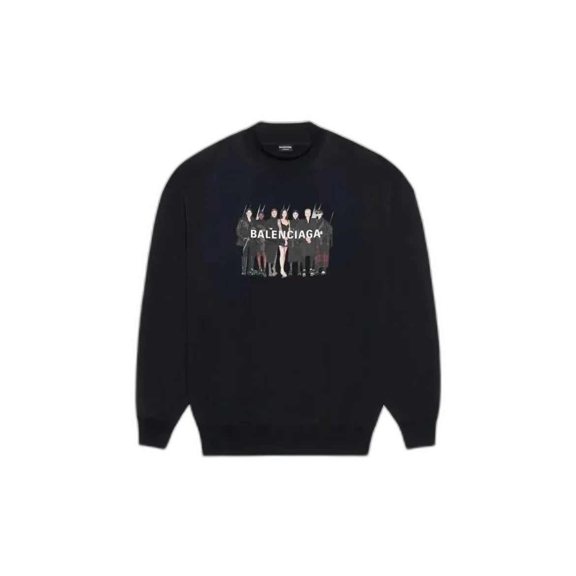 Balenciaga Real Balenciaga Crewneck Sweatshirt 'Black'