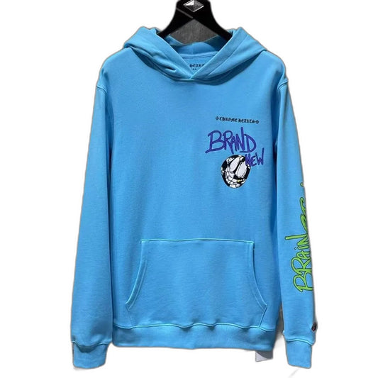 Chrome Hearts Matty Boy Brain Hoodie 'Blue'