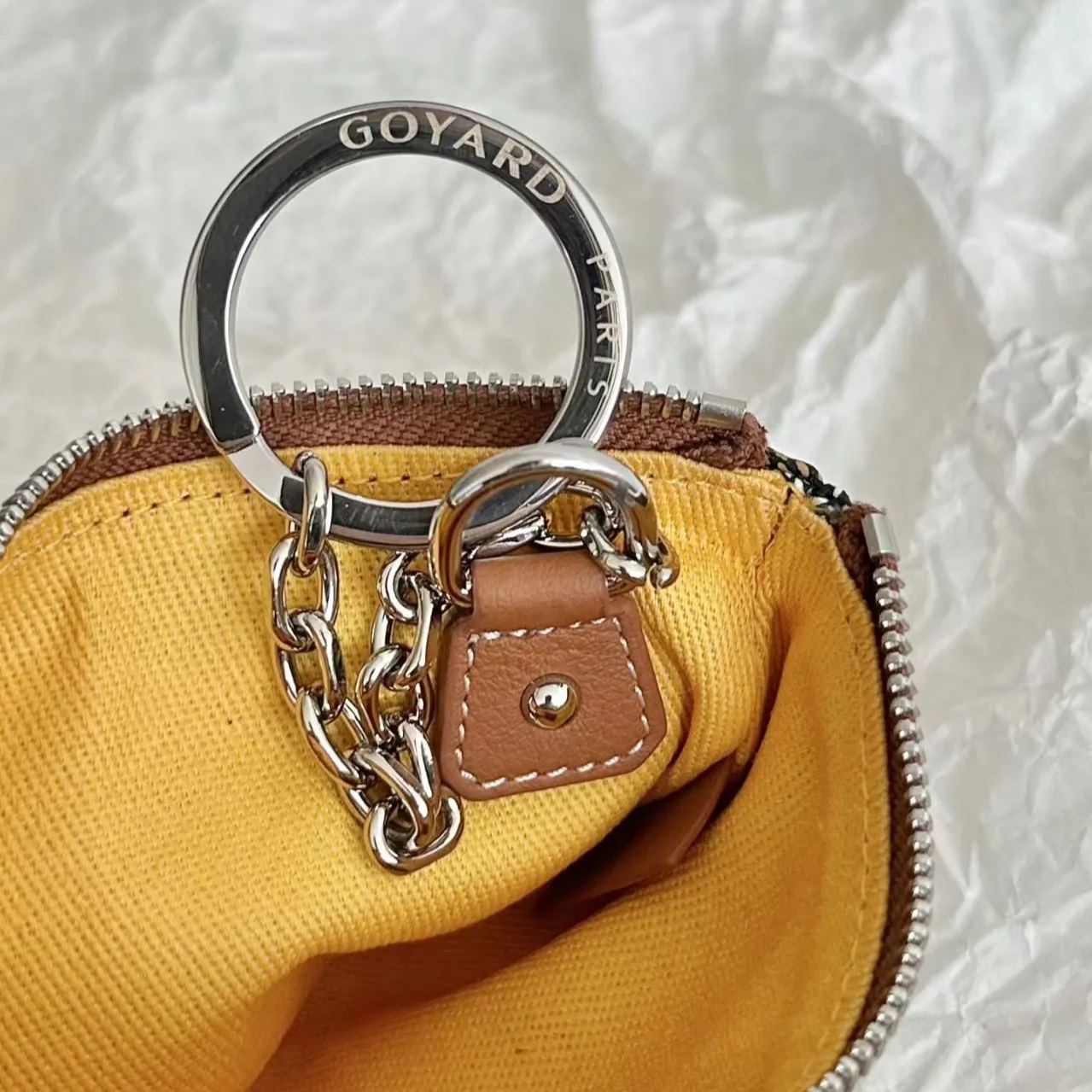 GOYARD Sena Nano Key Pouch Coin Case