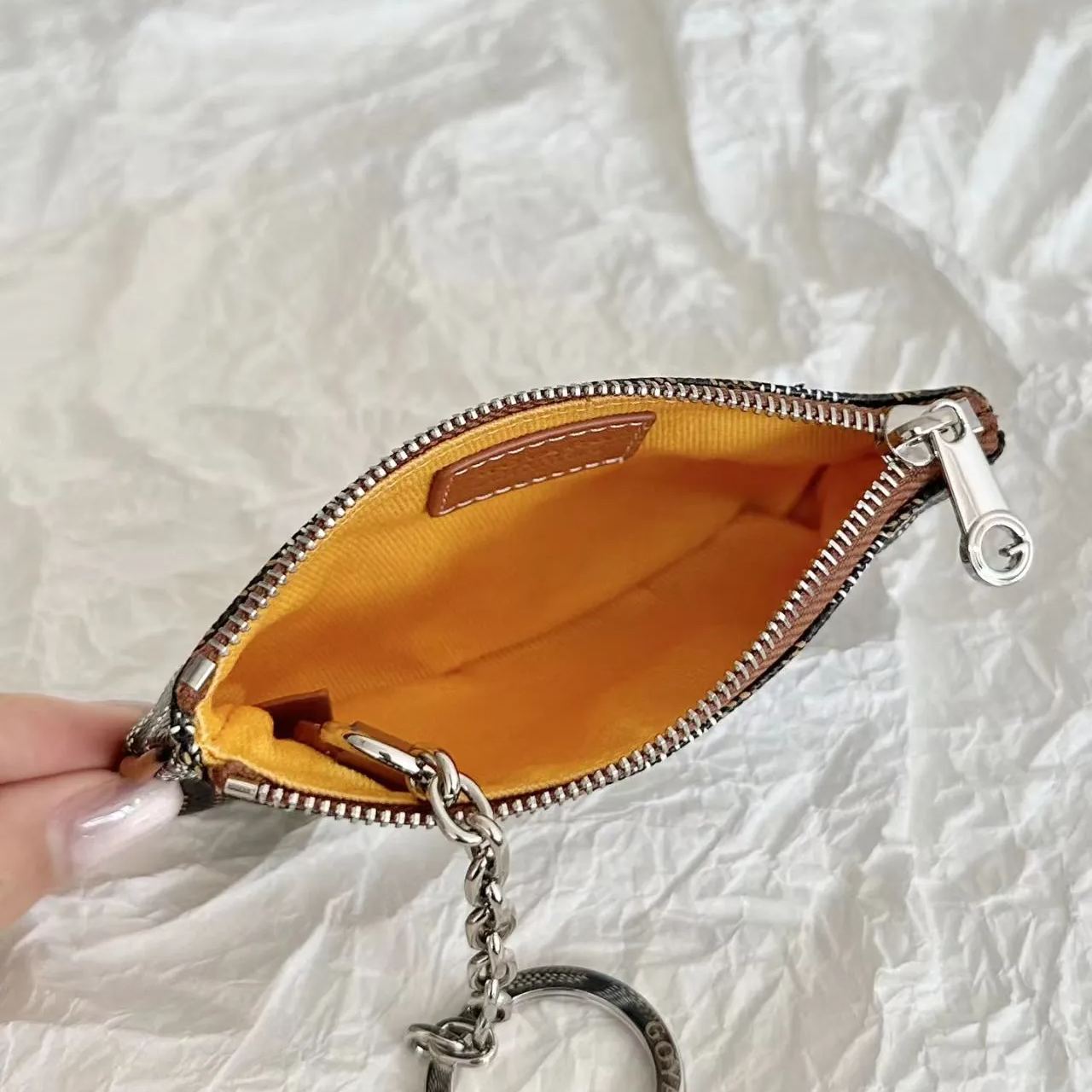 GOYARD Sena Nano Key Pouch Coin Case