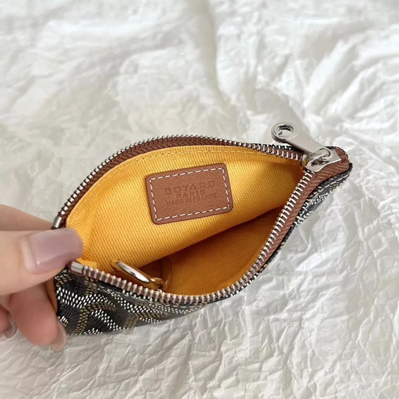 GOYARD Sena Nano Key Pouch Coin Case