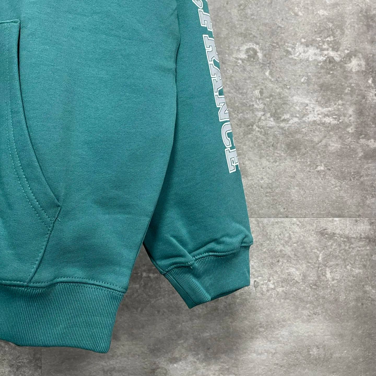 Balenciaga Logo-Print Maison Hooded Sweatshirt