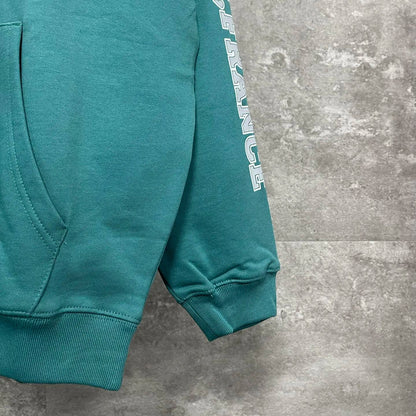 Balenciaga Logo-Print Maison Hooded Sweatshirt