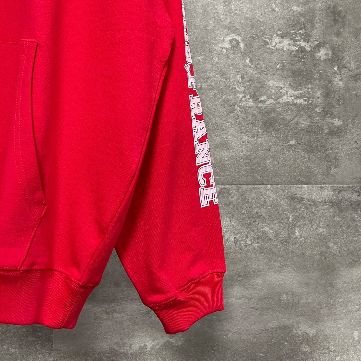Balenciaga Logo-Print Maison Hooded Sweatshirt