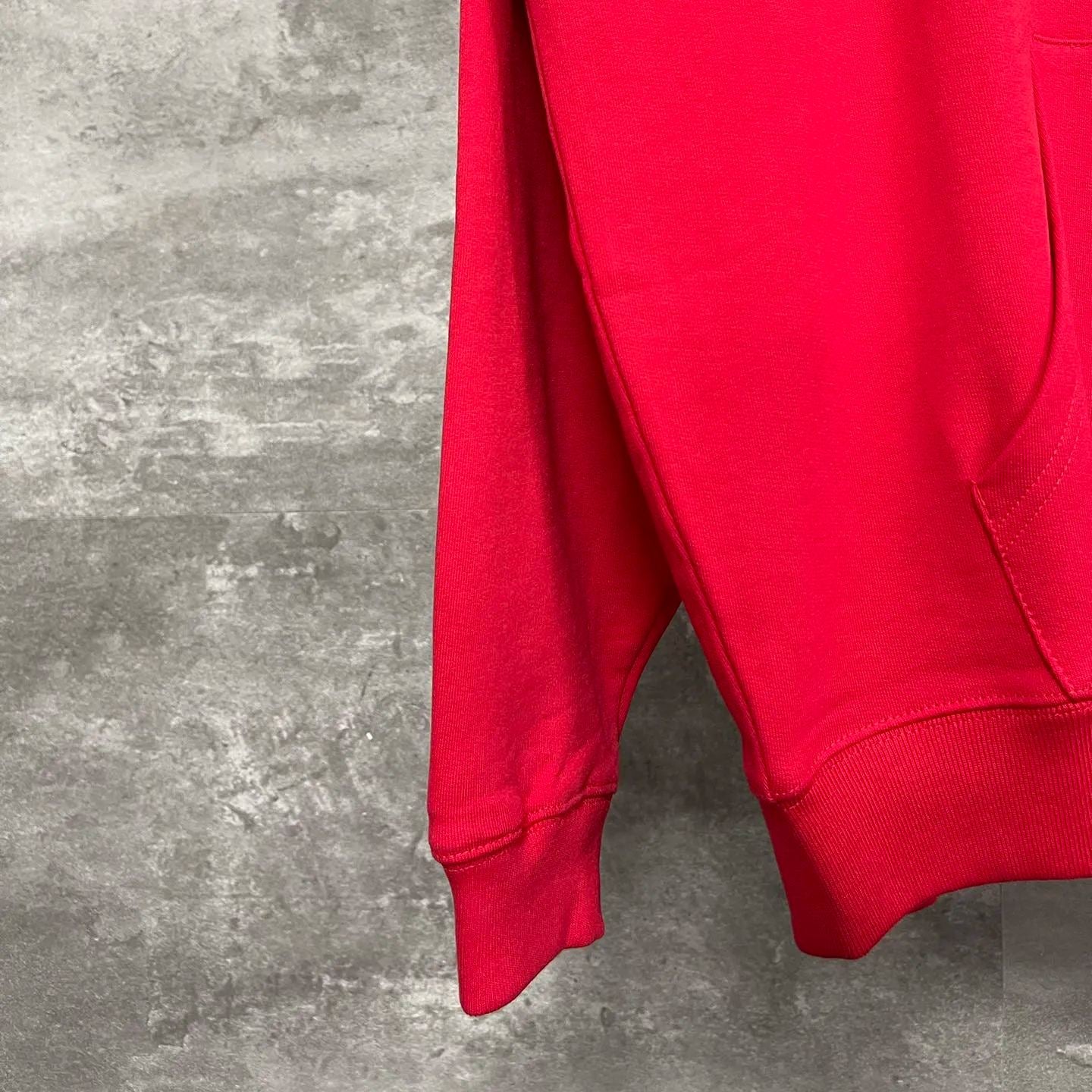 Balenciaga Logo-Print Maison Hooded Sweatshirt