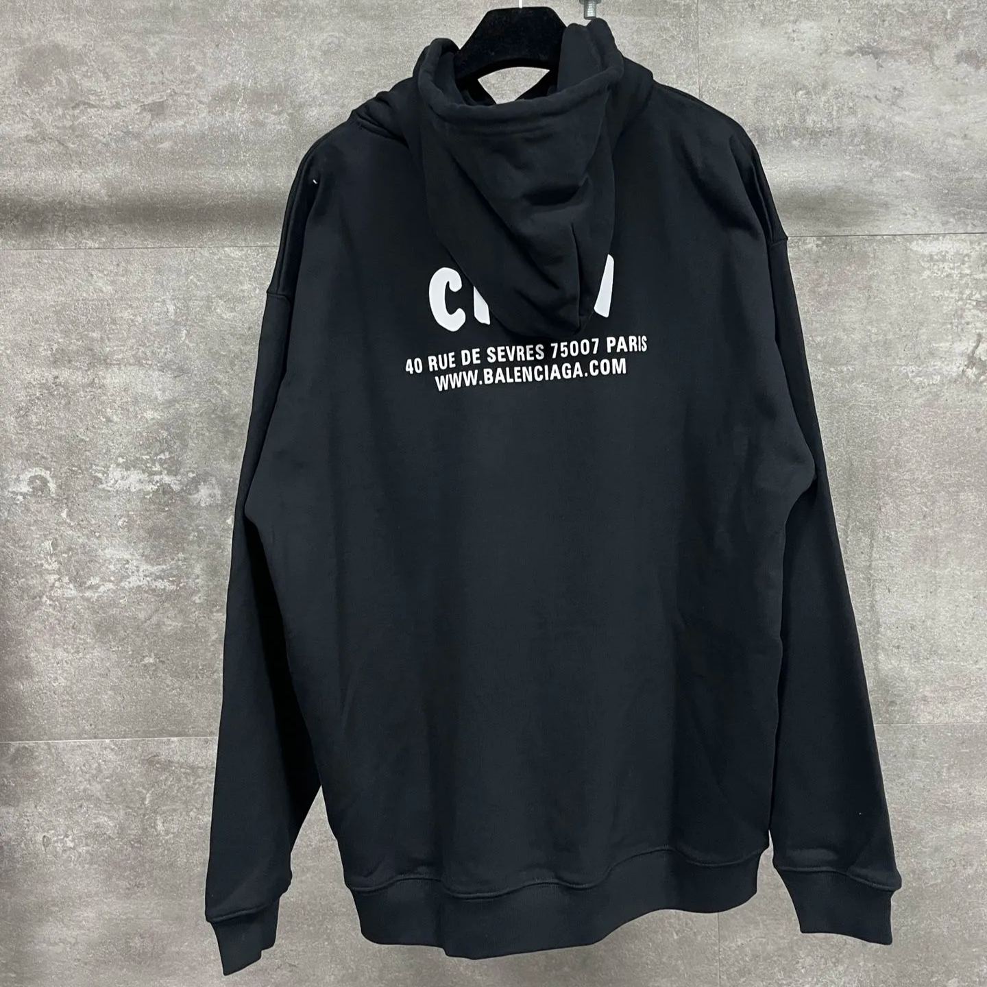 Balenciaga Crew Alphabet Printing