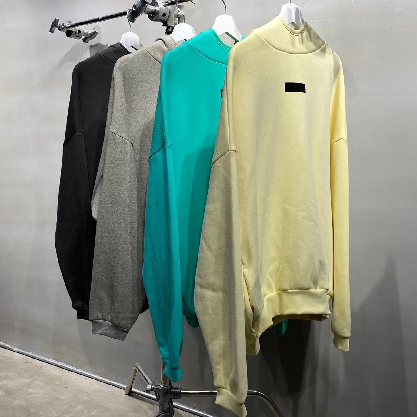 Fear of God Essentials Pullover Hoodie 'Mint Leaf'