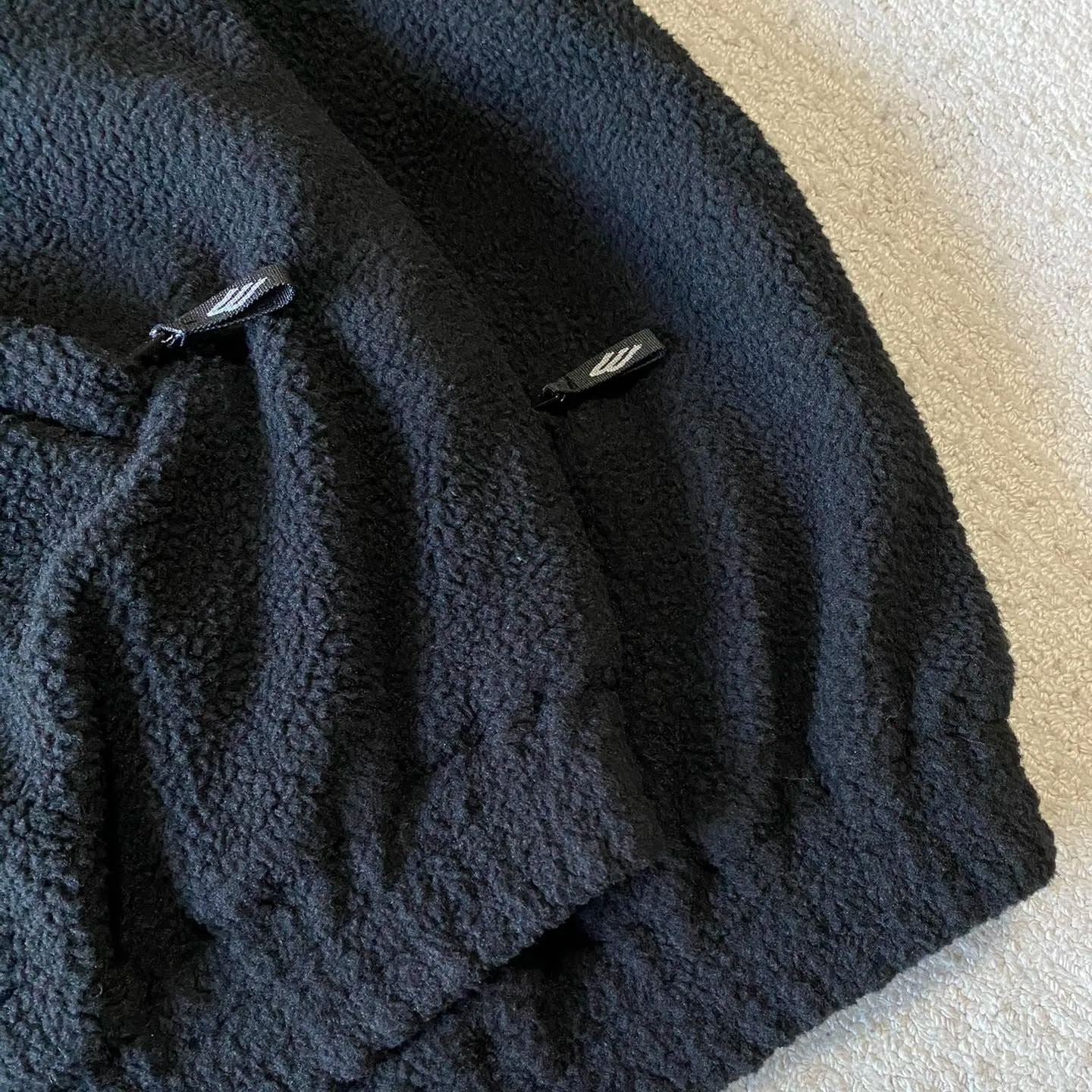 BALENCIAGA HOODED FLEECE JACKET WITH HOOD