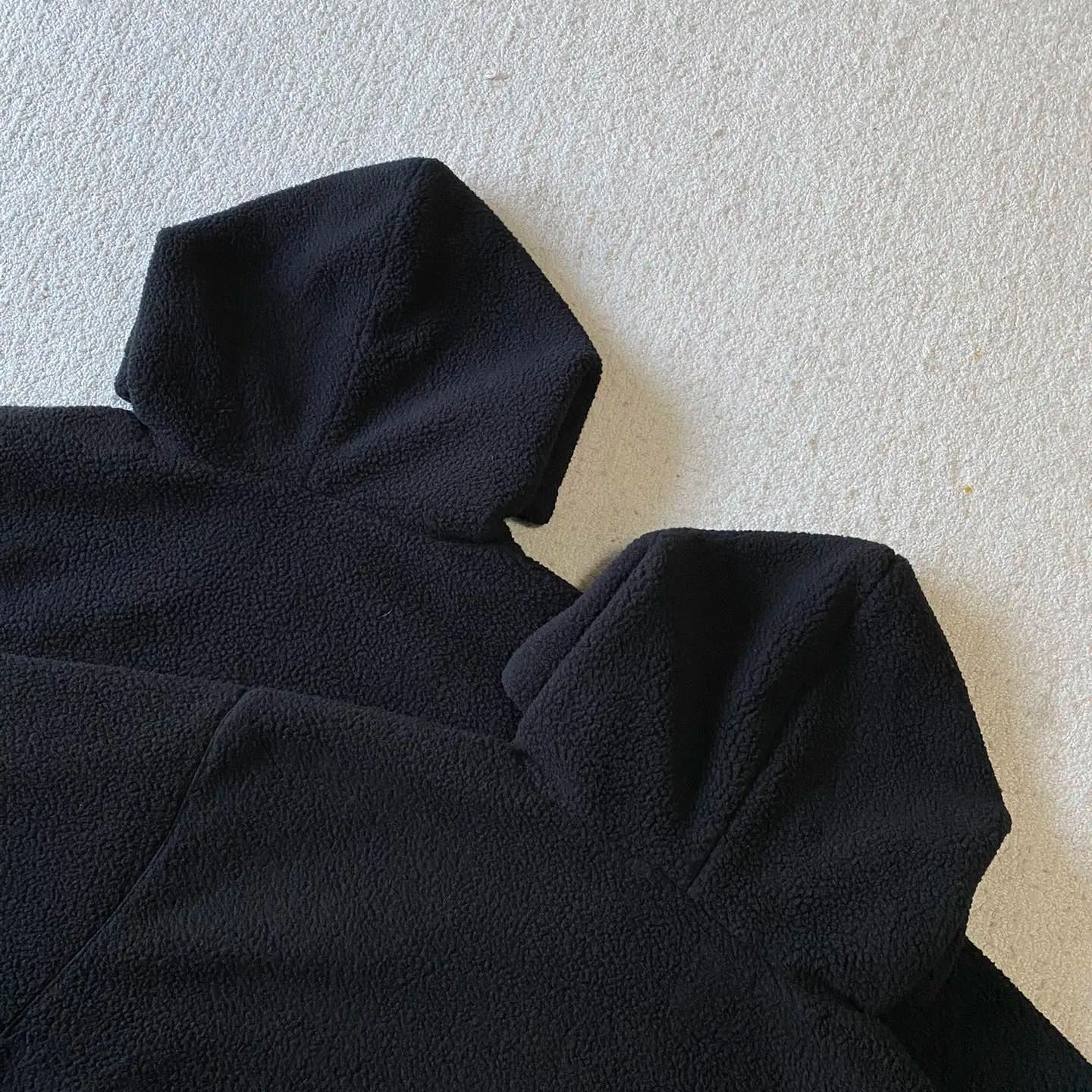 BALENCIAGA HOODED FLEECE JACKET WITH HOOD