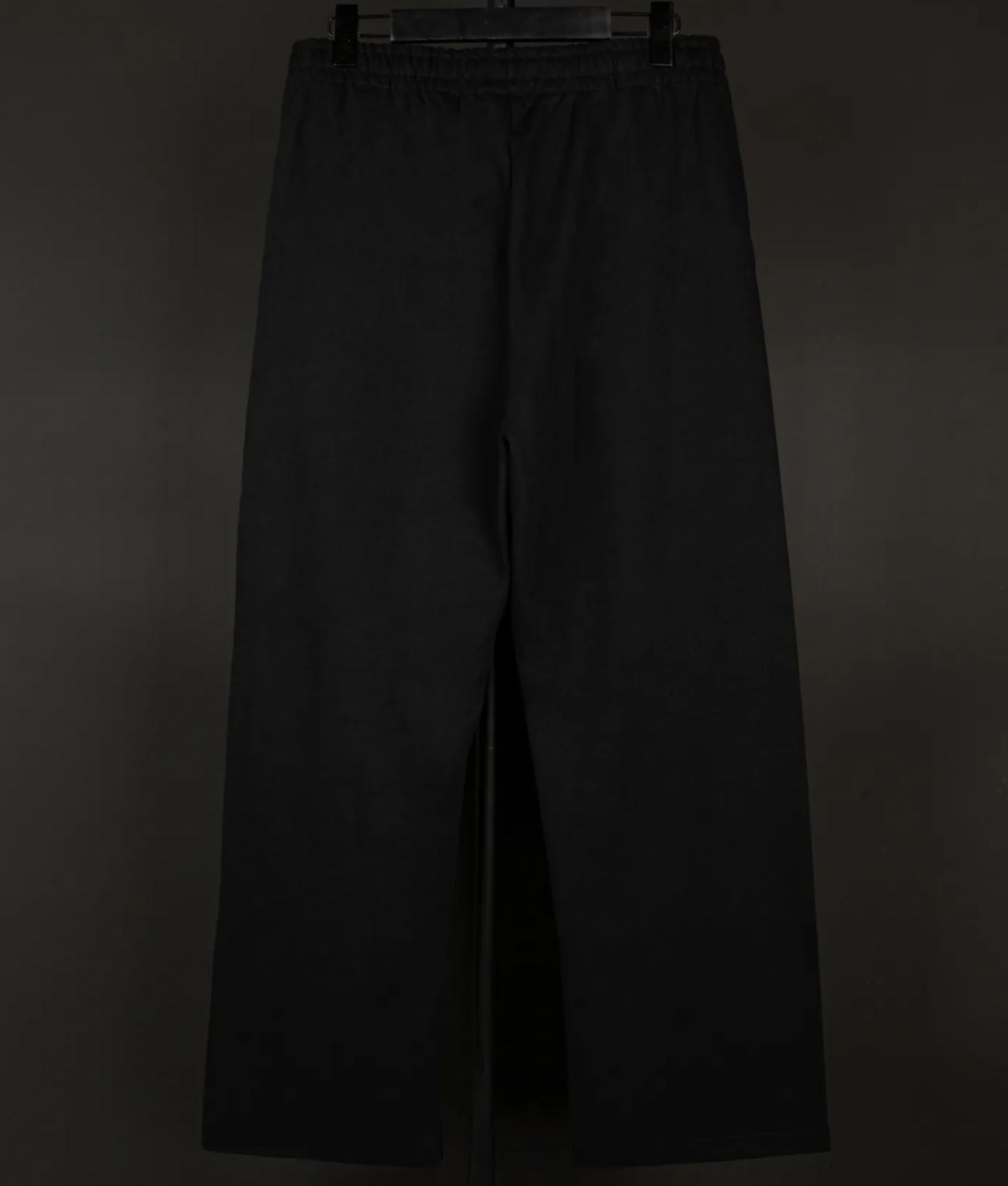 Balenciaga Stencil Type Baggy Sweatpants 'Black Grey'