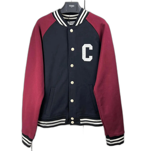 celine teddy jacket in cotton fleece
