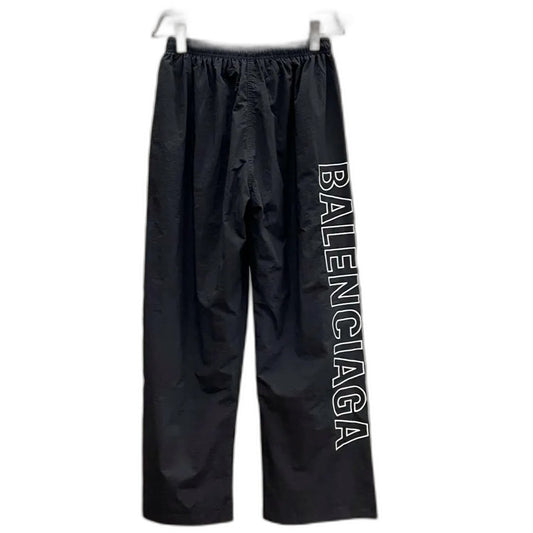Balenciaga Embroidered Lounge Pants 'Black'