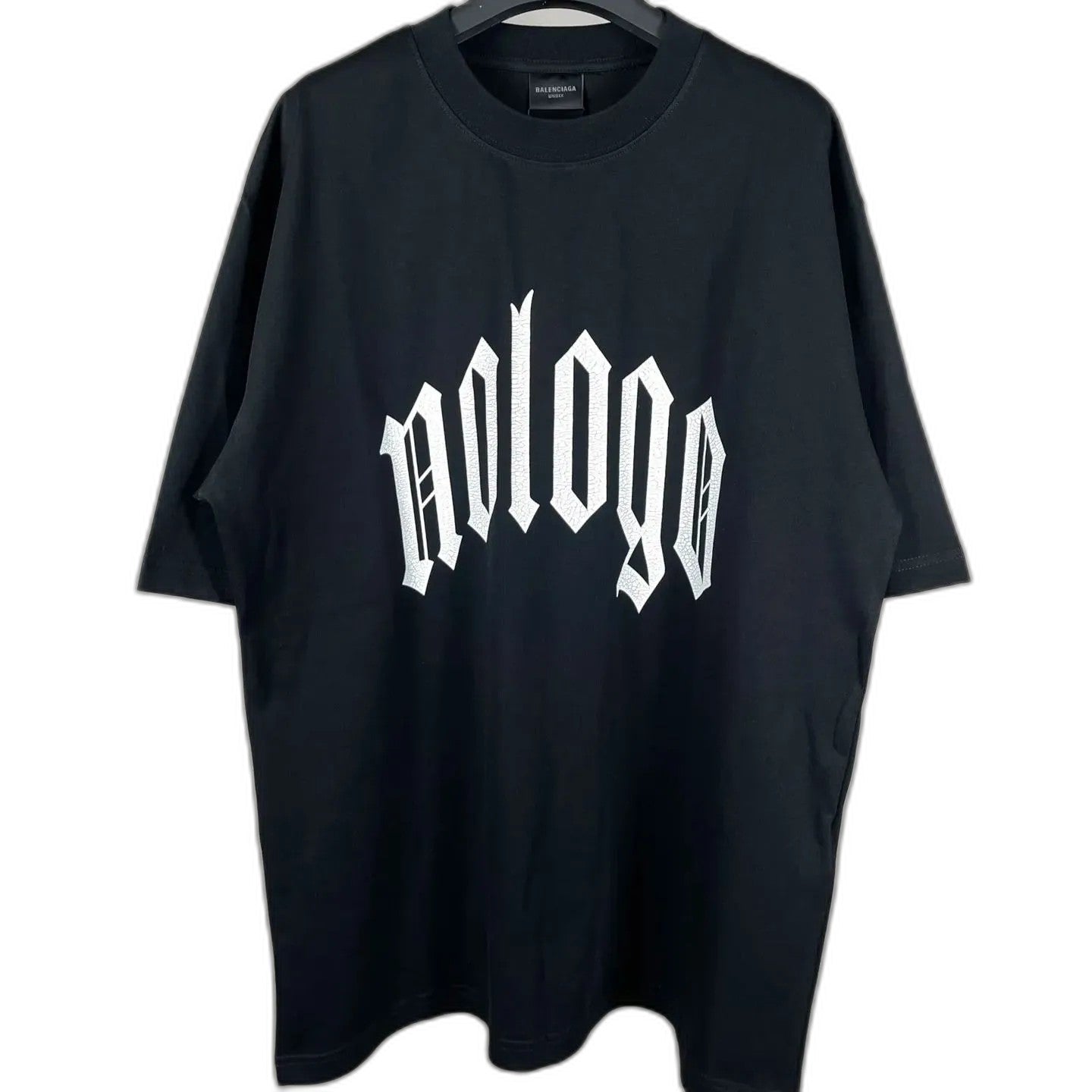 Balenciaga cracked print T-shirt