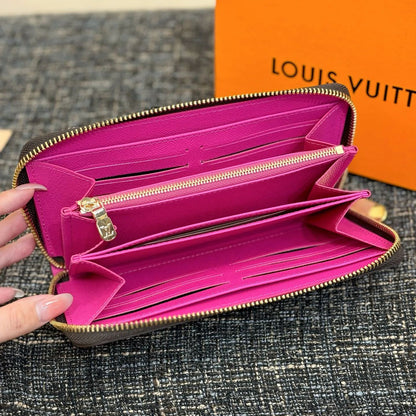 Louis Vuitton LV x TM Zippy Wallet Round Long Wallet