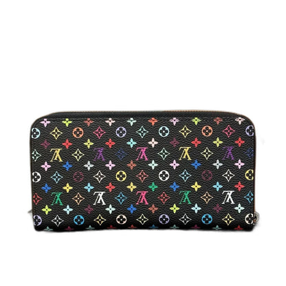 Louis Vuitton Monogram Multicolor Zippy Wallet Round Zipper Long Wallet