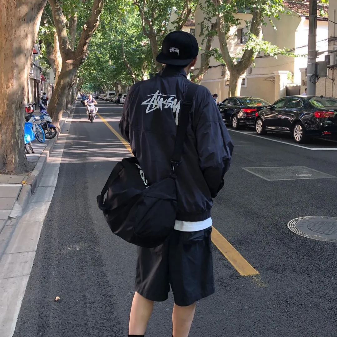 Nike x Stussy Windrunner Jacket "Off Noir"