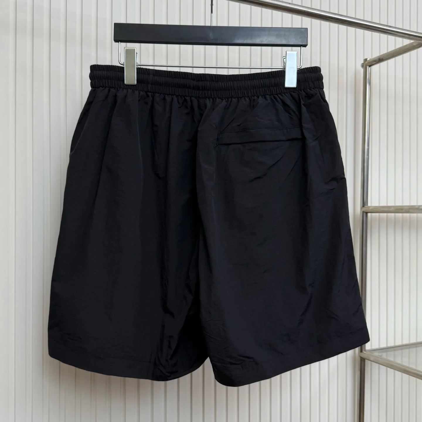 Balenciaga 3B Sports Icon Tracksuit Shorts Black/White Logo