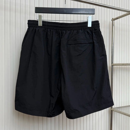Balenciaga 3B Sports Icon Tracksuit Shorts Black/White Logo