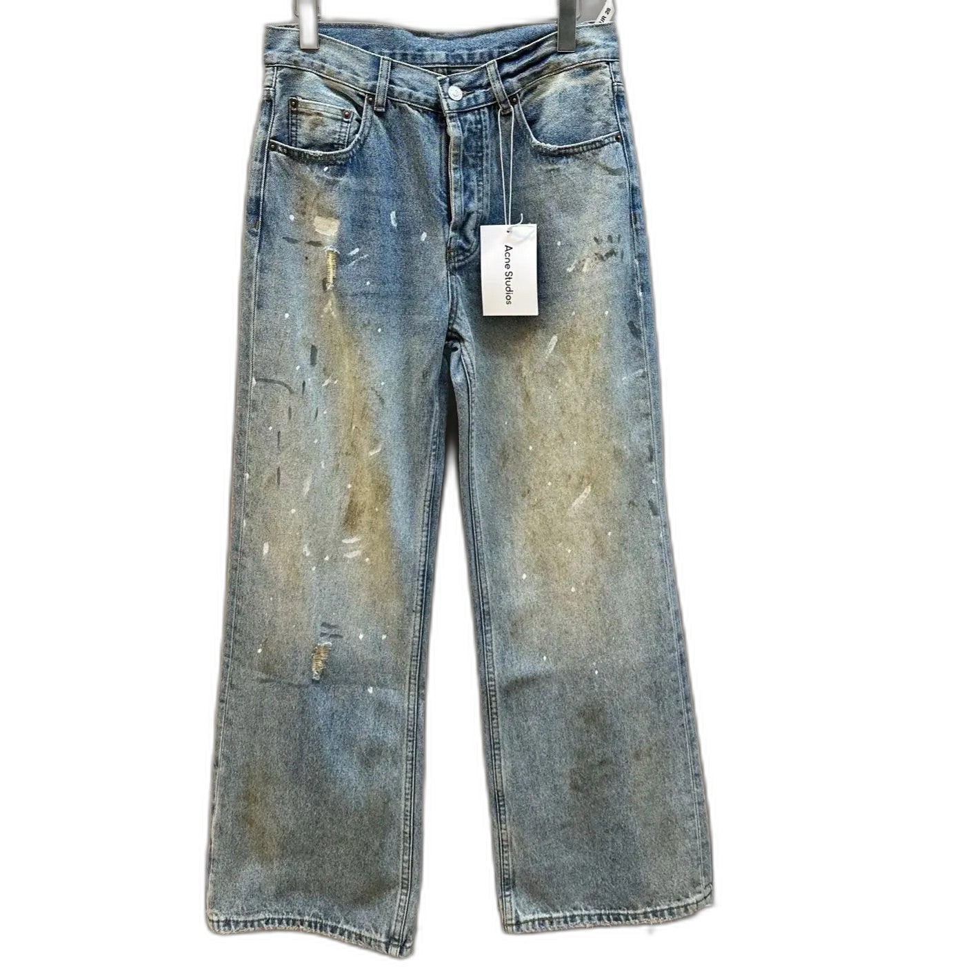 Acne Studios Super baggy fit jeans - 2023M - Light blue