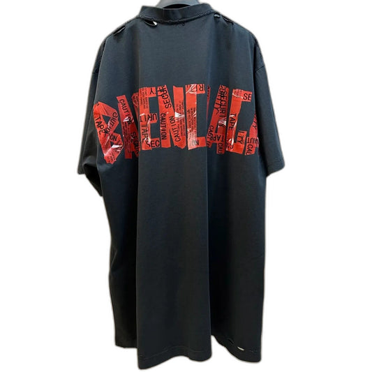 BALENCIAGA Security Tape Logo T-shirt