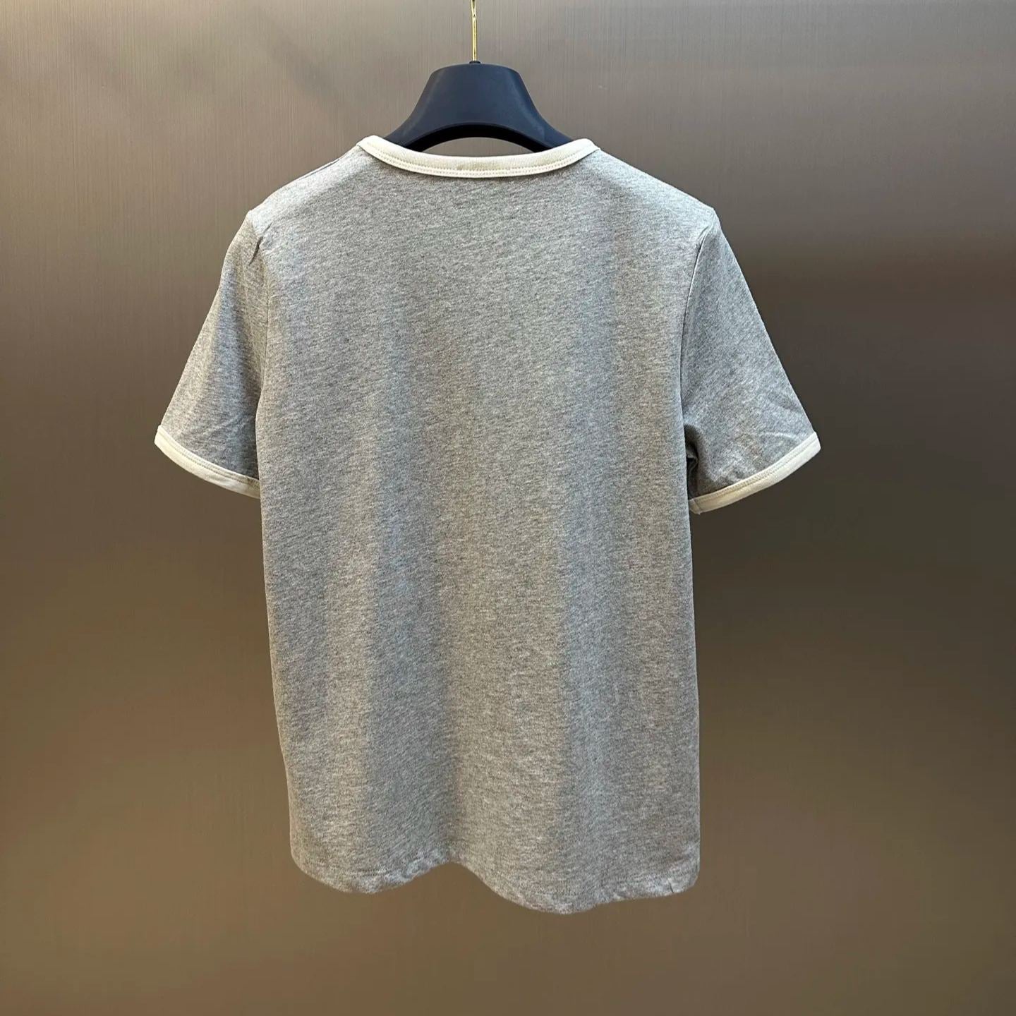 CELINE ANCHOR COTTON JERSEY 70S T-SHIRT