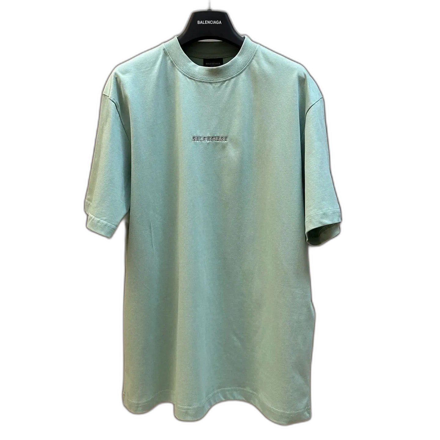 BALENCIAGA Balenciaga Back Reflective T-Shirt Medium Fit "Sage Green"